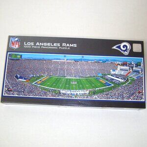 NEW SEALED NFL Los Angeles Rams 1000 Piece Panoramic Puzzle 39" x 13"